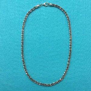 STERLING Silver 16” Necklace by MILOR Italy